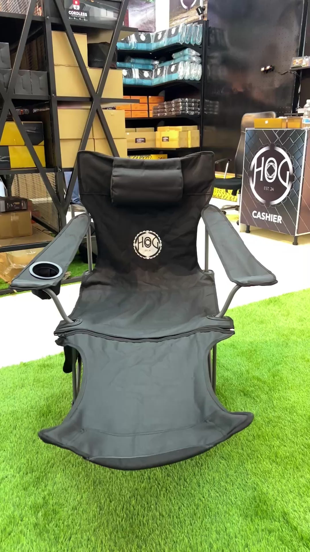 HOG SuperComfort Camp Chair